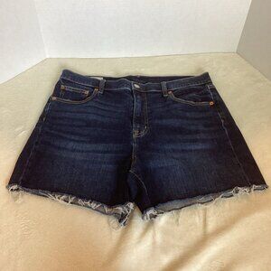 GAP Denim Jean Shorts Womens 14 / 32 Cut Offs Stretch 4” Short High Rise